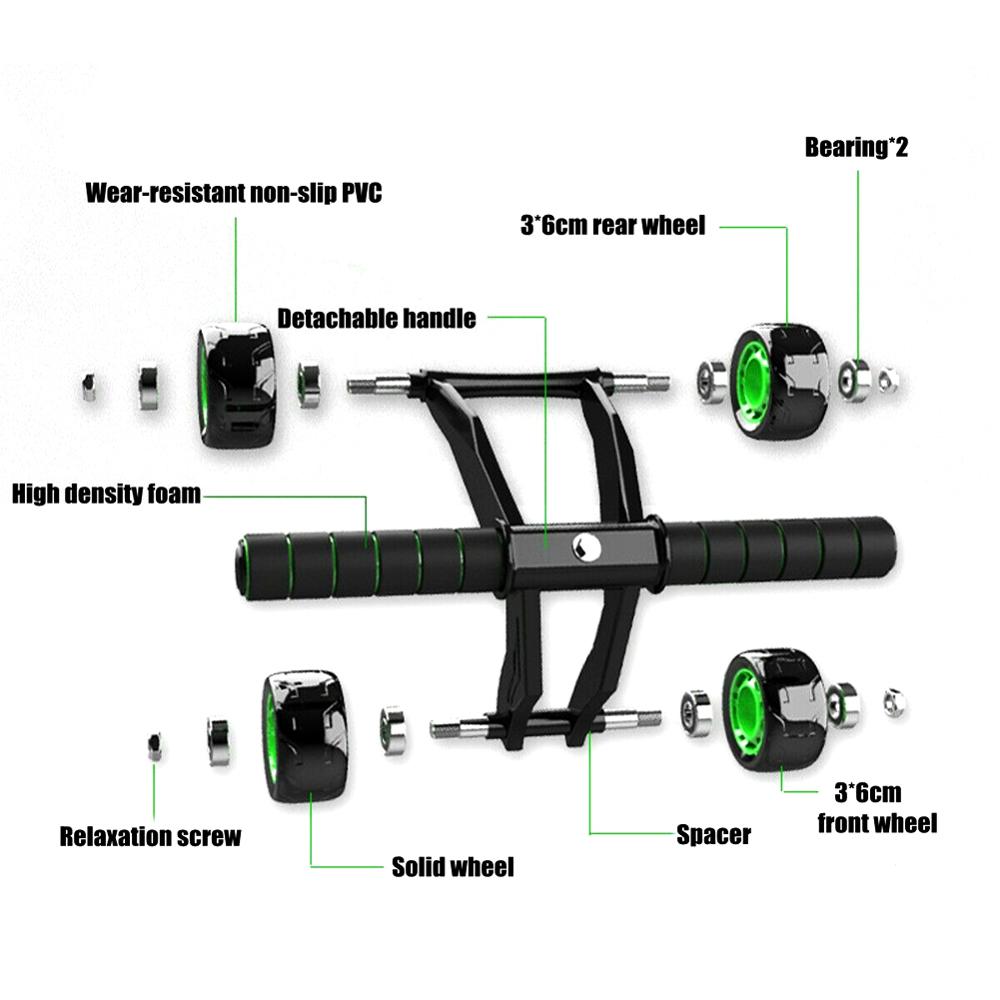Ab Roller Wheel | Core Training Roller | Fitness Roller | This N That