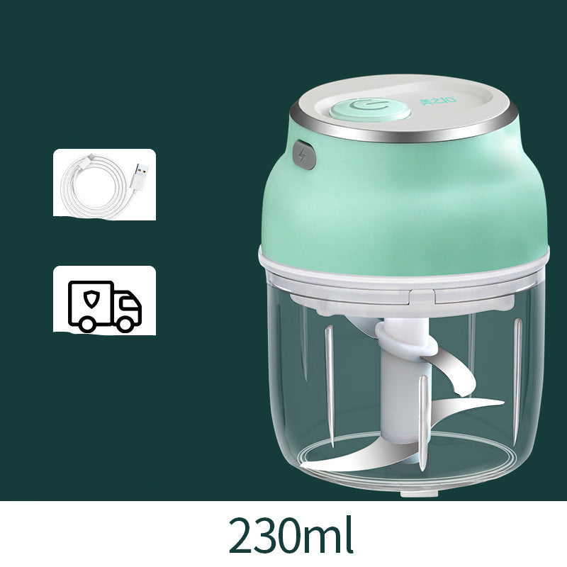 Portable Electric Mini Garlic Cutter - This N That