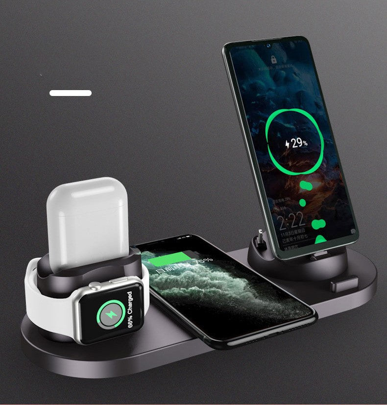 Six-in-one wireless charger for mobile phones - This N That