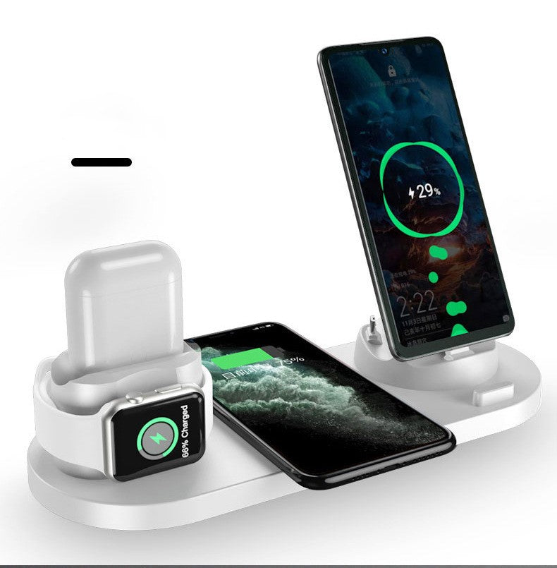 Six-in-one wireless charger for mobile phones - This N That