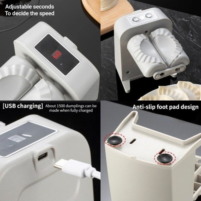 Electric Dumpling Artifact Automatic Easy Dumpling Maker Machine - This N That