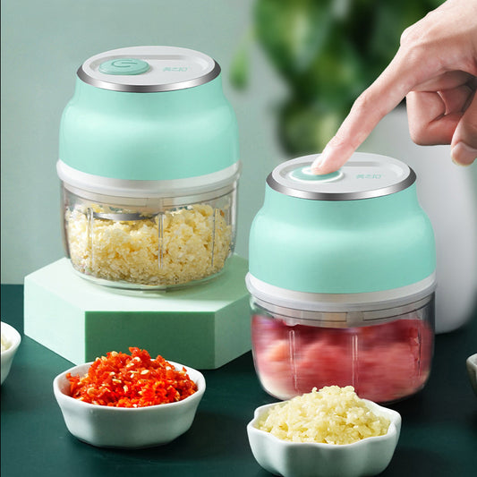 Portable Electric Mini Garlic Cutter - This N That